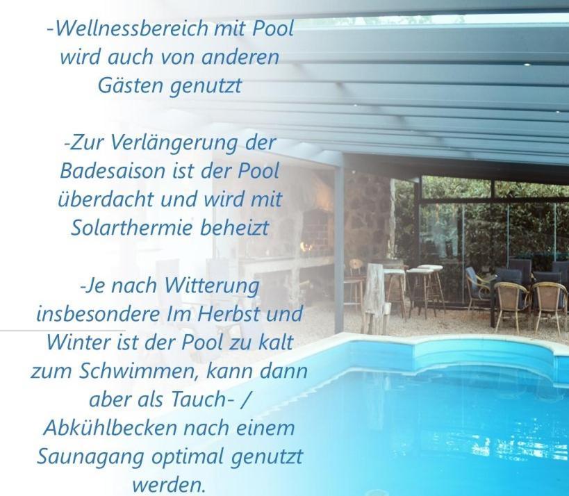 Wellness Apartments Sophienhoehe Am Pool Mechernich Exteriör bild